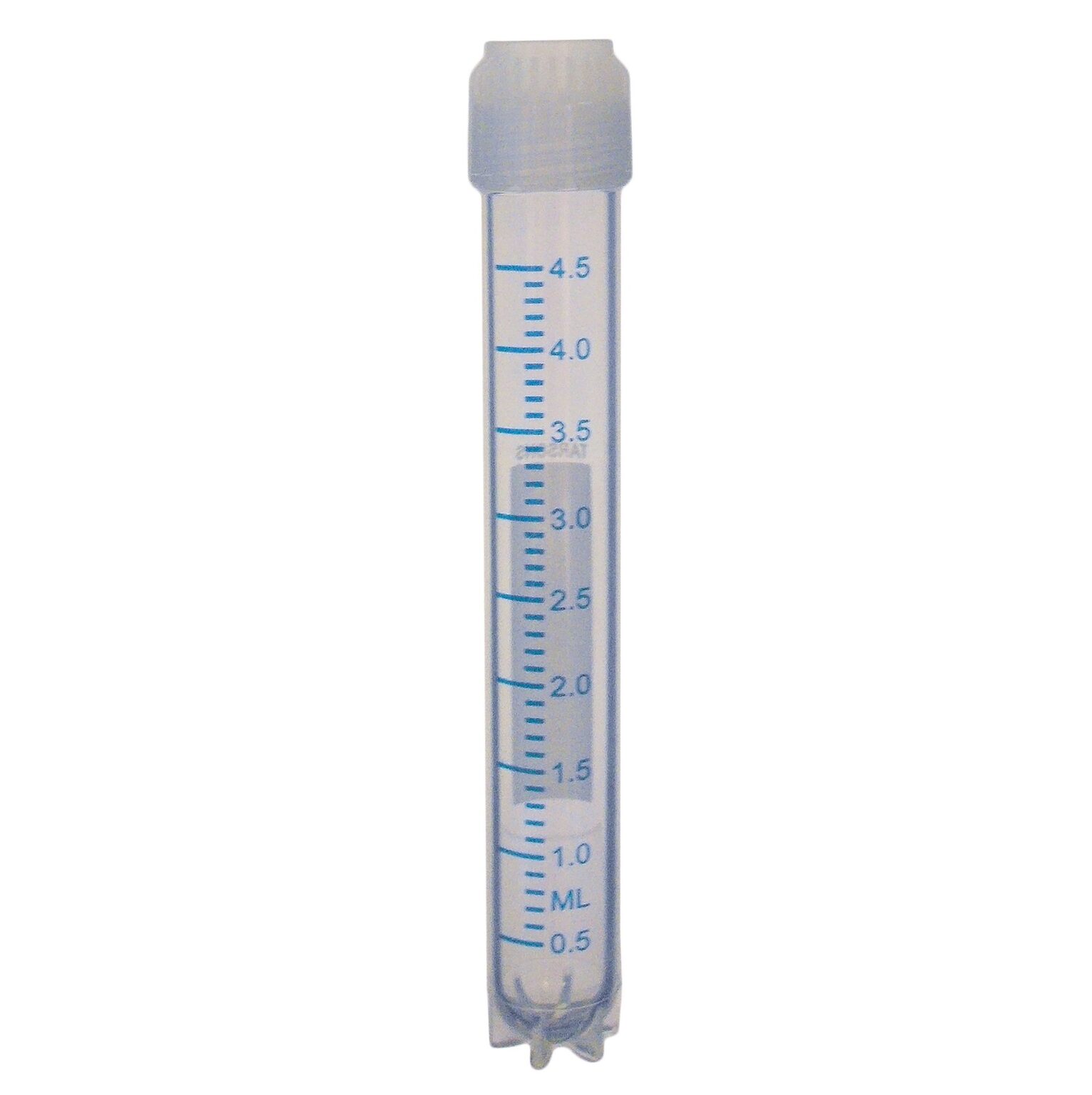 4.5ml Cryochill Vial. Star Foot. External Thread. Sterile - Interlab NZ