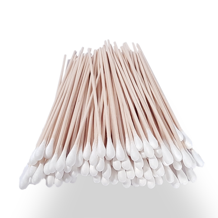 Swabs. Wooden stick. Bulk Non-Sterile