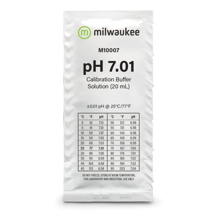 pH 7.01 Calibration Solution Sachets (25)