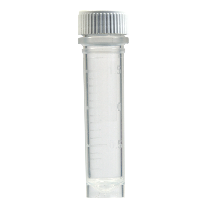 2.0ml Microcentrifuge Tubes, White Caps