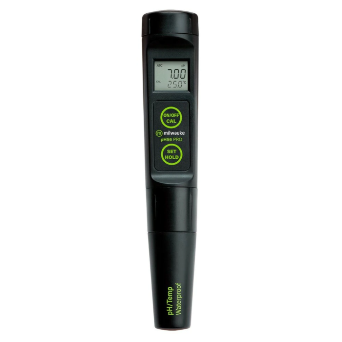 Milwaukee PRO Waterproof 2-in-1 pH/Temperature Tester with Replaceable Probe