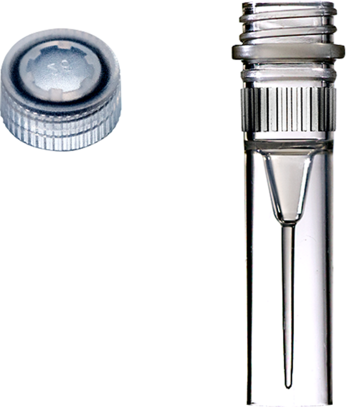 0.5ml Microcentrifuge Tube. Screw Thread. With Cap. Freestanding. Sterile