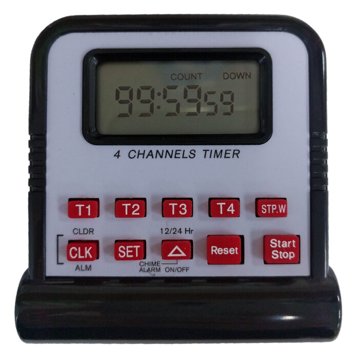 4 Channel Laboratory Timer